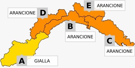 Maltempo in arrivo: allerta meteo per temporali e piogge diffuse su tutta la Liguria