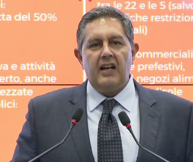 Coronavirus, Toti: &quot;Zona arancione in tutte le province, virus cresce in maniera omogenea&quot;