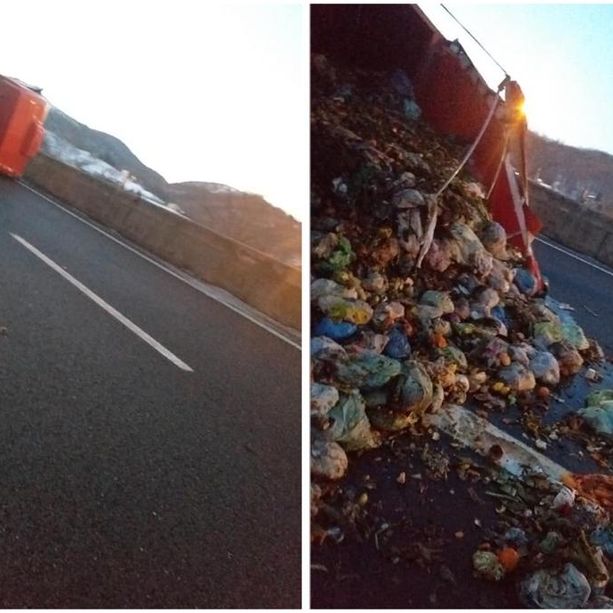 Camion ribaltato sulla A6: riaperto il tratto tra Savona e Altare