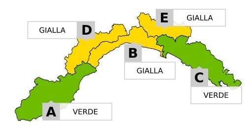 Maltempo, modificata l'allerta gialla per neve: le previsioni di Arpal