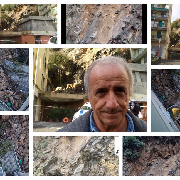 Frana in via Posalunga, inquilini sfollati almeno fino al 29 dicembre: &quot;Pochi minuti per recuperare i nostri oggetti&quot; (Foto e video)