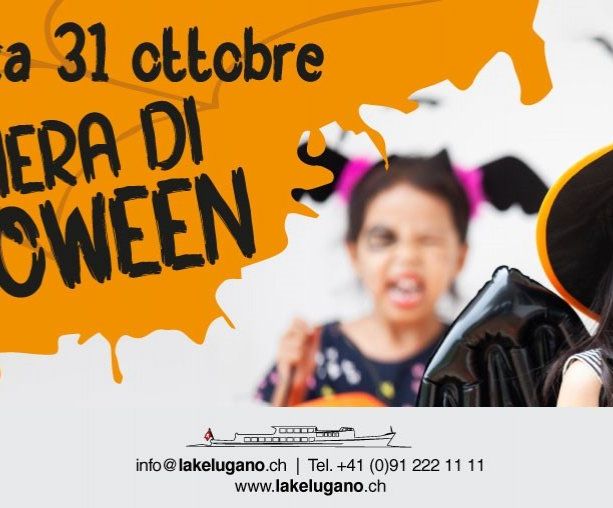 Crociera di Halloween sul lago di Lugano