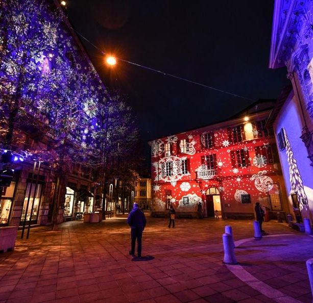 Luci di Natale a Lugano
