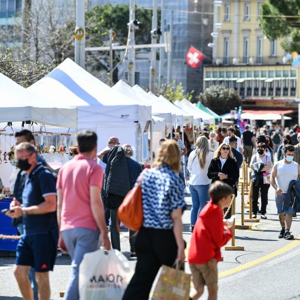 Mercatino di Primavera 2022 e chiusura al traffico del Lungolago
