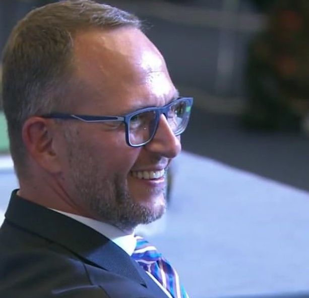 Il Presidente del Consiglio di Stato Norman Gobbi domenica 18 a Roma