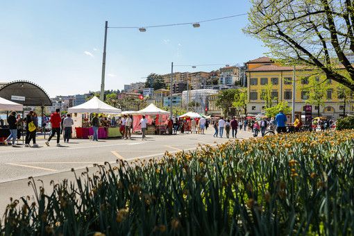 'Mercatino di Primavera', domenica il Lungolago di Lugano ospita il primo appuntamento