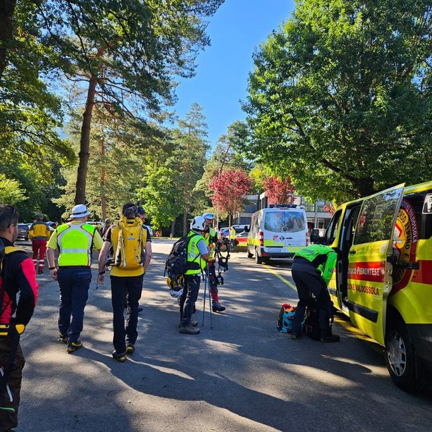 Aiuti dalla Valdossola in Vallemaggia per la ricerca delle persone disperse
