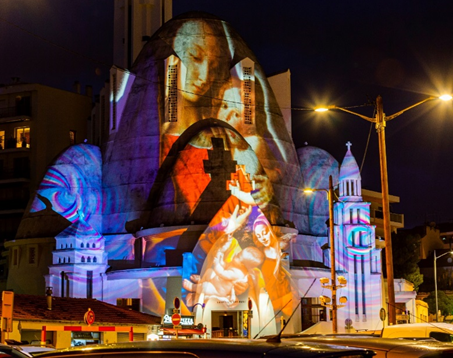 Da questa sera illuminati alcuni edifici emblematici di Nizza