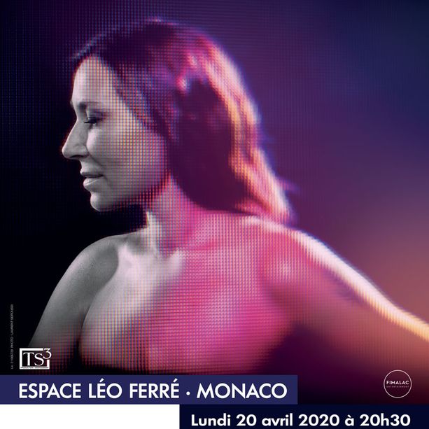 La famosa cantante Zazie allo spazio Leo Ferré di Monaco il 20 aprile