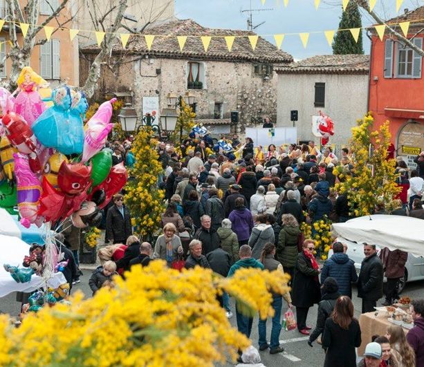 Domani Biot festeggia la mimosa
