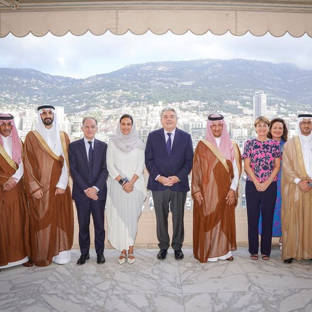 Visita di cortesia di una delegazione dell'Arabia Saudita nel Principato di Monaco