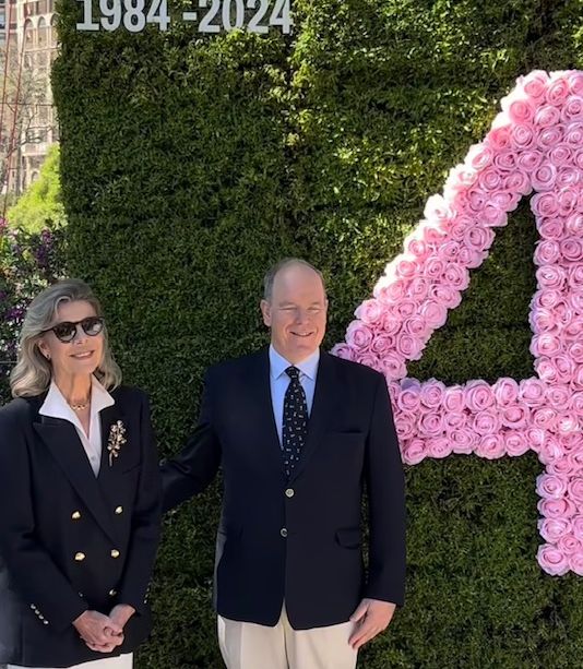 Monaco, il Rosero Princesse Grace compie 40 anni: le immagini delle celebrazioni