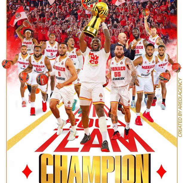 Il Roca Team scrive la storia del basket: Monaco è Campione di Francia!