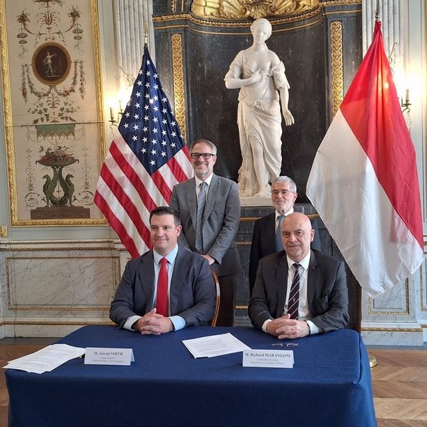 Firma di un memorandum d'intesa tra l'FBI e la Direzione della Pubblica Sicurezza del Principato di Monaco