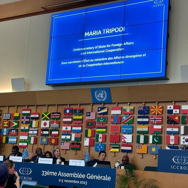 Il Principato di Monaco a Roma per la 33ª sessione dell'ICCROM