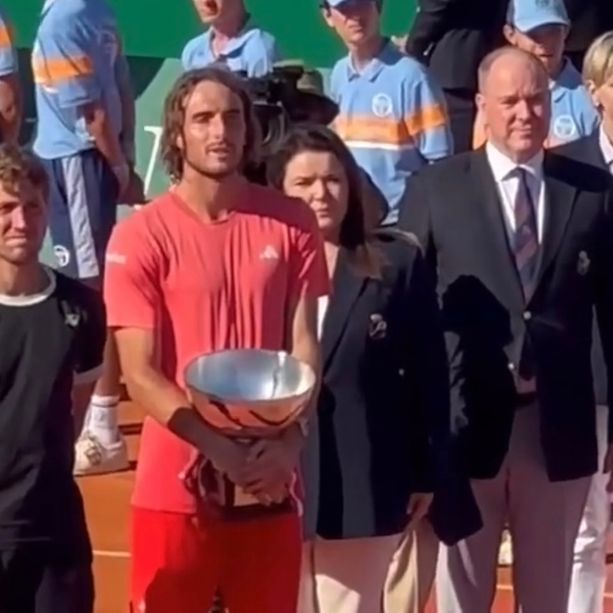 Monte-Carlo Masters, le immagini della giornata che ha consacrato re Stefanos Tsitsipas (FOTOGALLERY)