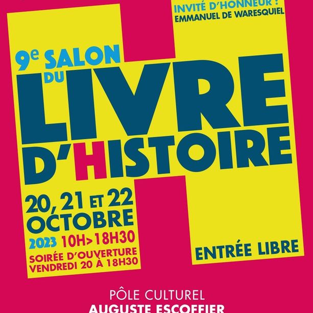 A Villeneuve Loubet la 9ª edizione del Salone del Libro di Storia
