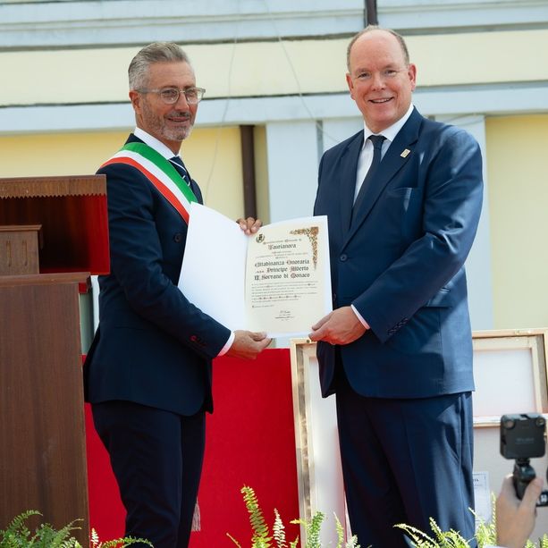 Siti Storico dei Grimaldi, il Principe Alberto II cittadino onorario di Taurianova