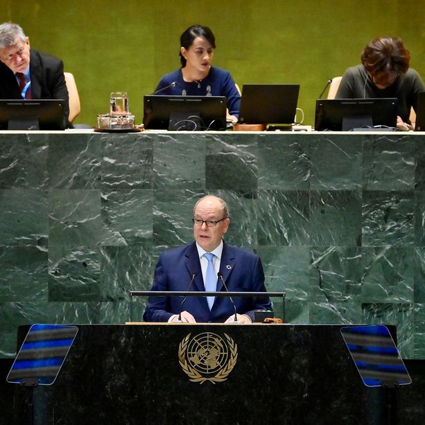 Il Principe Alberto II alla 79ª Assemblea generale dell'Onu