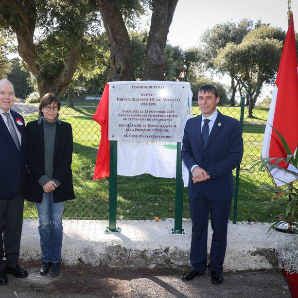 Centenario della nascita di Ranieri III, il Comune di Peille dedica una strada al Principe