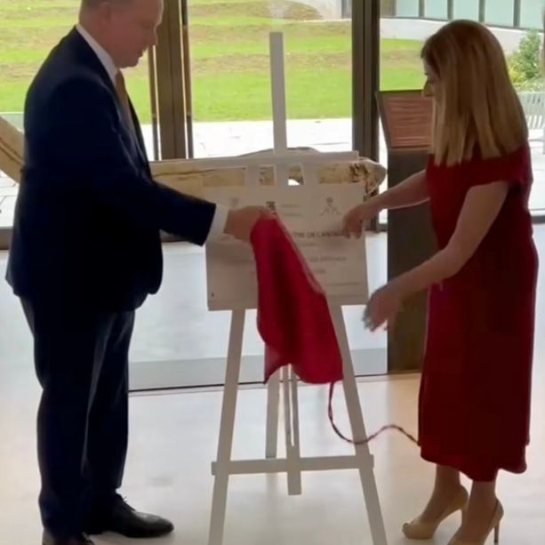 Il Principe Alberto in Cantabria per inaugurare la mostra “Alberto I, il principe della preistoria” (FOTOGALLERY)