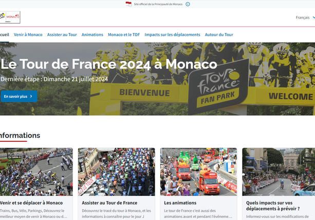 Tour de France 2024: online il sito ufficiale della tappa Monaco-Nizza
