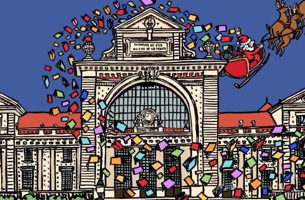 Nizza: Marché littéraire de Noël alla Gare du Sud