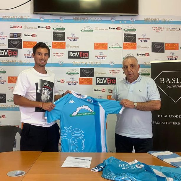 Calcio, Serie D. Sanremese, presentato il centrocampista Daniel Gemignani. Il Direttore Generale Fava: &quot;Profilo di primo piano e rinforzo importante&quot;
