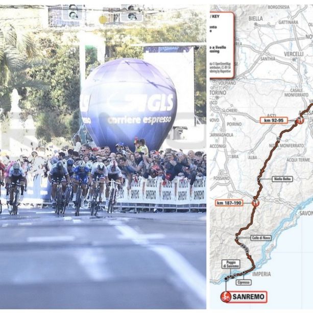 Milano-Sanremo: ecco il percorso ufficiale. La Classicissima 'incontra' il mare solo a Imperia, escluso il dianese