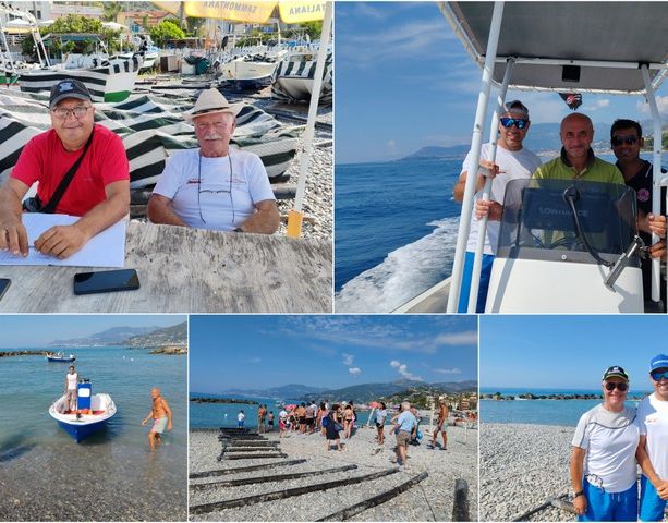 Giornata del turista, gita in barca alla scoperta del litorale di Ventimiglia (Foto e video)