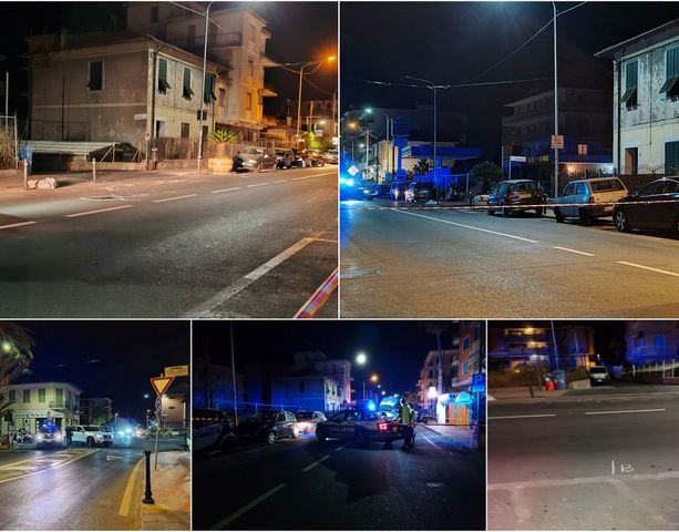 Bordighera, è morto il pedone investito da una moto sull'Aurelia (Foto)
