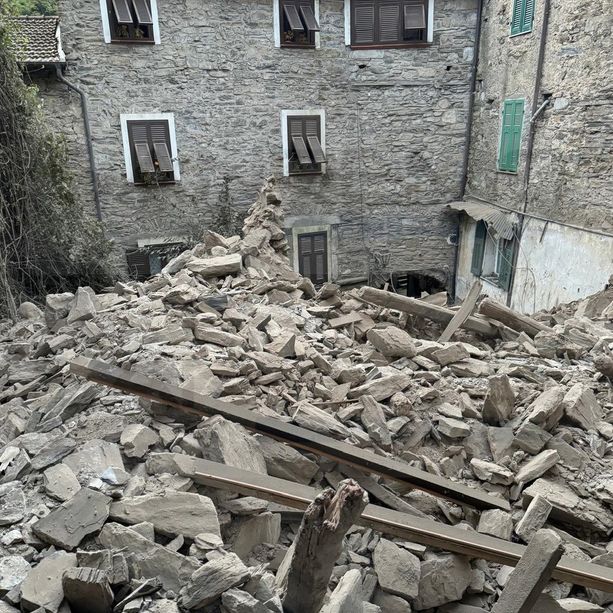 Pigna: rimangono ancora fuori casa gli evacuati di oggi in frazione Buggio, entro sera gas e corrente saranno tornati per tutti