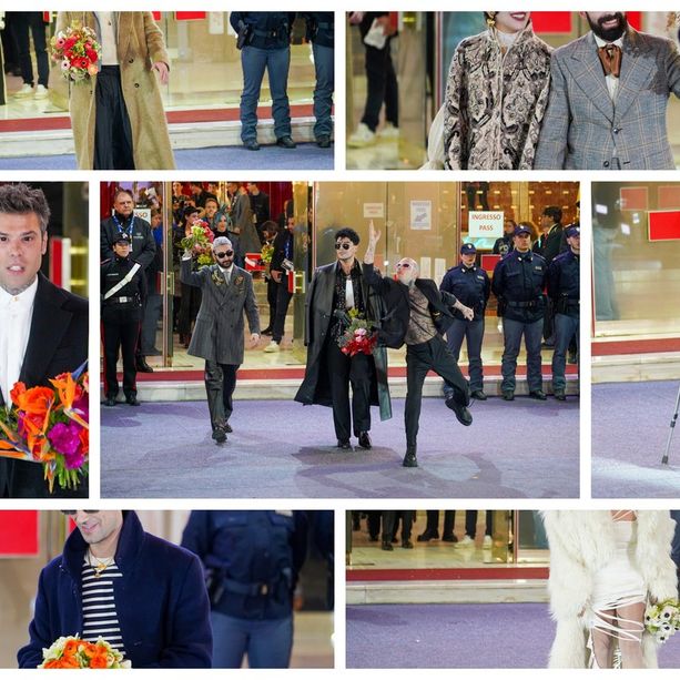 Sanremo: un 'carpet' sempre più breve e gente ammassata in pochi metri mentre la passerella potrebbe arrivare sul palco, perchè?