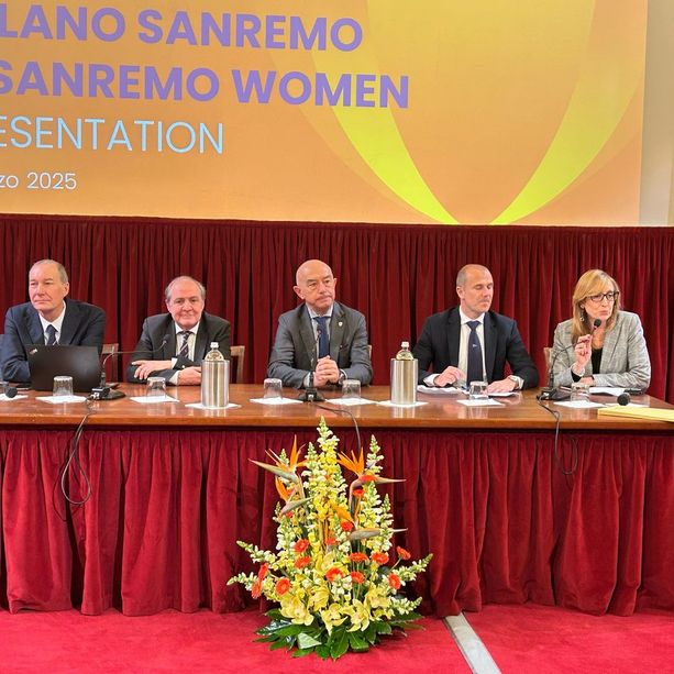 Milano-Sanremo, presentata l'edizione 2025. Mager: &quot;Fieri di ospitarla&quot;. Sindoni: &quot;Vorrei una walk of fame dedicata al ciclismo&quot; (Foto e video)