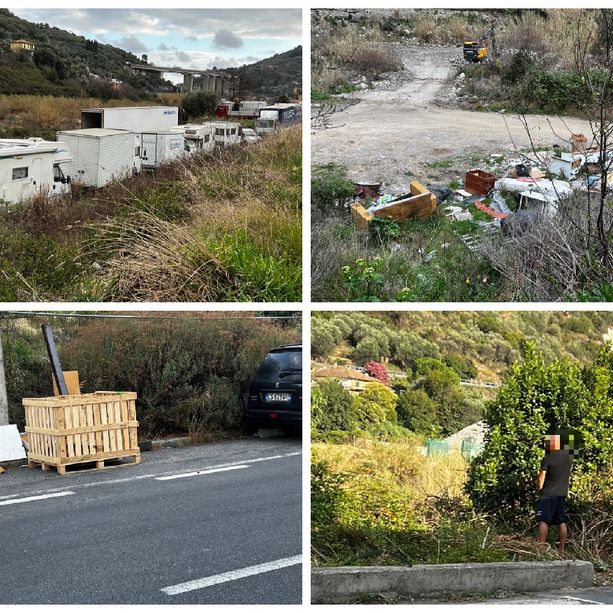 Imperia, a Barcheto rifiuti, sporcizia e parcheggio selvaggio. Lo sfogo di un residente: “Guardate come è ridotto il nostro quartiere” (foto)