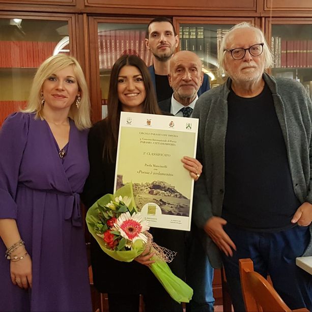 Imperia, in Santa Chiara le premiazioni della nona edizione del premio di poesia Circolo Parasio. Gazzano: “Emozione e orgoglio” (foto)