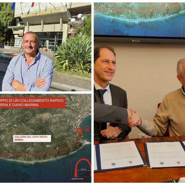 Bus elettrico nella galleria di capo Berta? Bellacicco (Lista Civica Diano Marina): “Coup de theatre di due sindaci visto che il tunnel non va bene per le bici”
