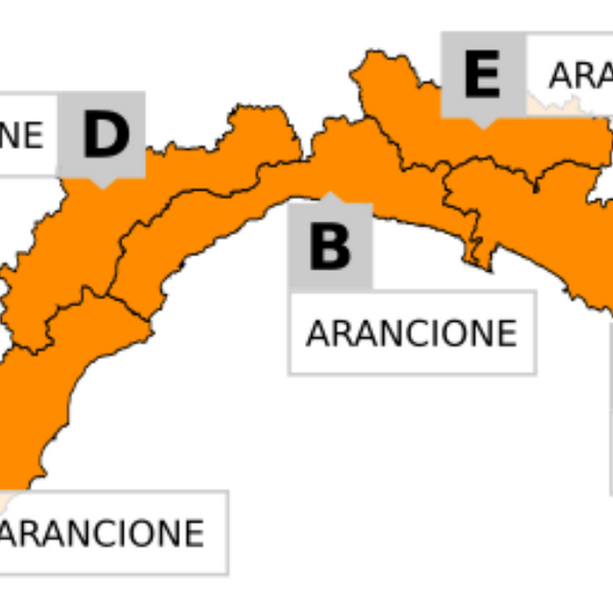 Confermate le previsioni di stamattina: allerta arancione in tutta la Liguria, scuole chiuse ovunque