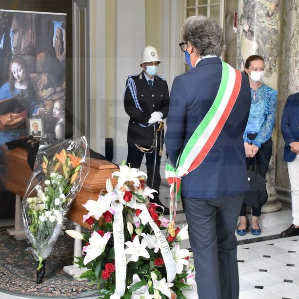 Sanremo: a palazzo Bellevue l'omaggio a Gabriele Boscetto, Biancheri “Un uomo che ha dato tanto al territorio” (Foto e Video)