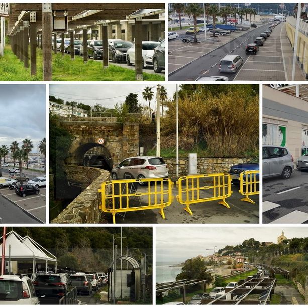 Tutti in coda per farsi un tampone al centro drive di Bussana. Lunghe attese anche a Imperia e Ventimiglia (Foto)