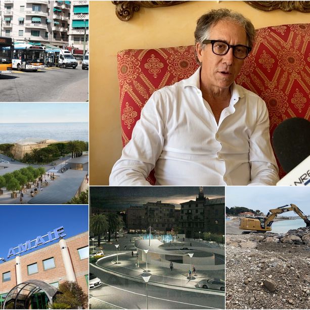 Sanremo: dopo l’estate focus sui progetti in partenza, Biancheri: “Entro fine anno la gara per porto vecchio, a ottobre il bando per piazza Eroi e poi lavori per spiagge e scogliere” (Video)