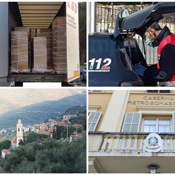 Imperia: migranti stipati in un tir diretto in un oleificio di Chiusanico, indagini dei Carabinieri