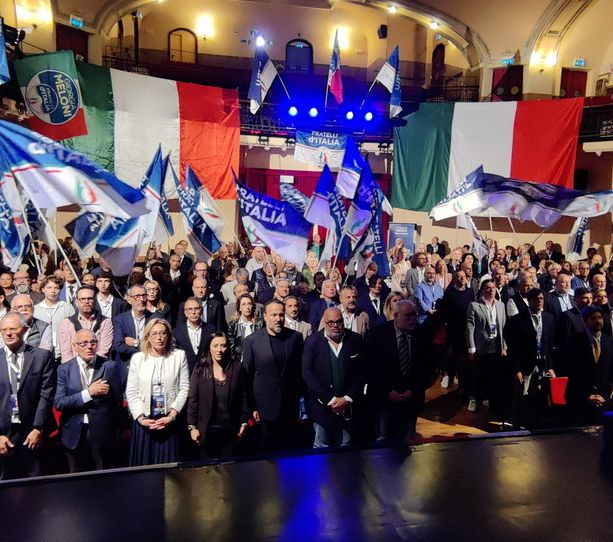 Convention di Fratelli d'Italia a Sanremo per un anno di governo ma anche il via alla campagna elettorale (Foto e Video)