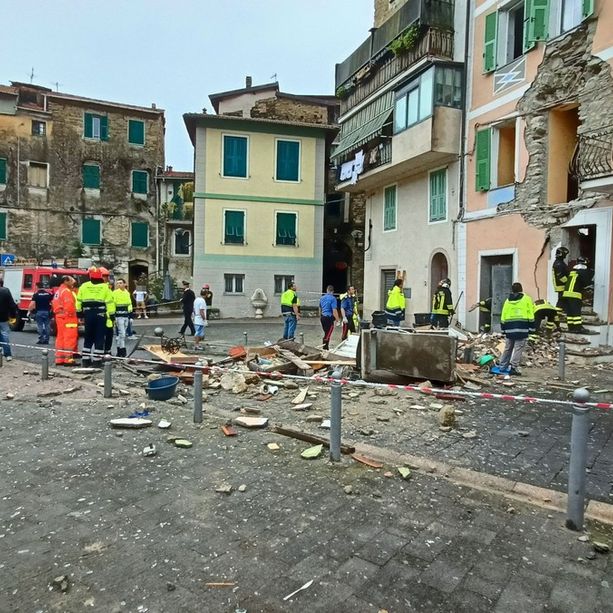 Esplosione di Soldano, palazzina a rischio crollo sgomberati gli stabili vicini