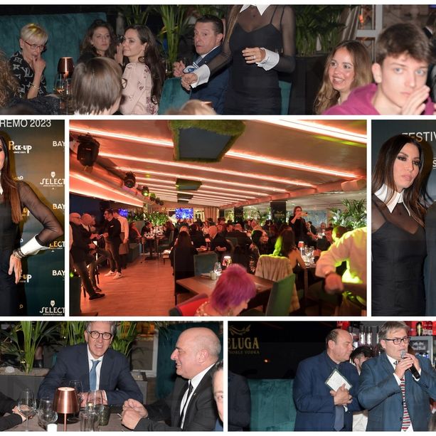 Festival di Sanremo 2023: grande successo per il 'Gala' del nostro giornale con Elisabetta Gregoraci a Villa Noseda (Foto)