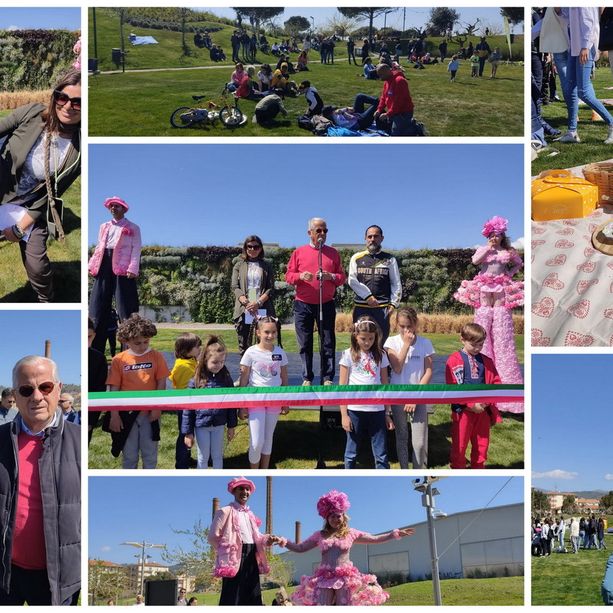 Imperia, Pasquetta al parco urbano totalmente riqualificato. Scajola: &quot;Vogliamo dare un'occasione di incontro&quot; (Foto e Video)