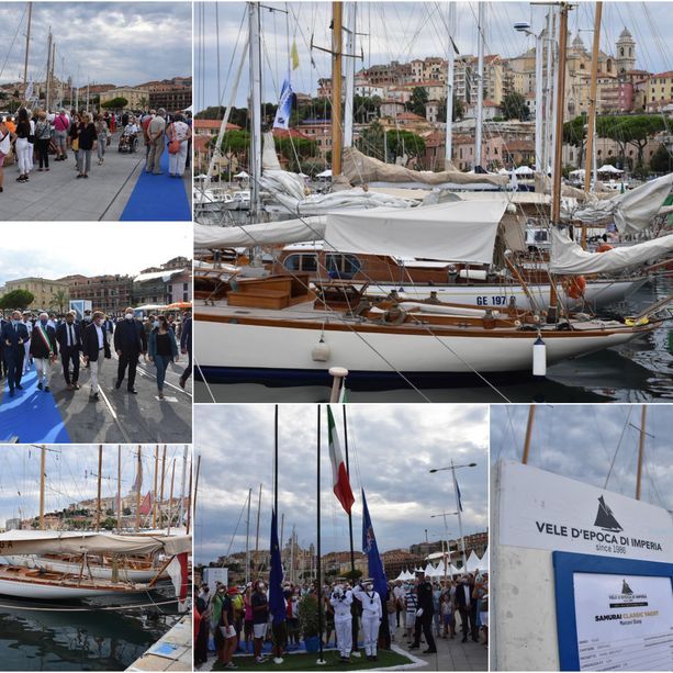 Imperia in festa per Vele d'Epoca, cerimonia di inaugurazione. Scajola: “Edizione di svolta dopo mesi drammatici, una scommessa verso il futuro” (Foto e Video)