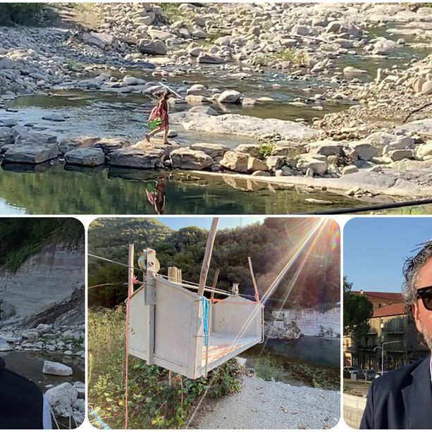 A Meosu si passa ancora in mezzo al torrente, i cittadini &quot;Ci sentiamo abbandonati&quot; il sindaco di Taggia &quot;Falso, guadi illegali&quot; (VIDEO)