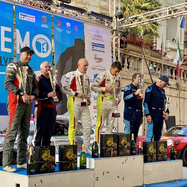Magica cinquina di Lucio Da Zanche al 38° Rally Sanremo Storico (foto e video)