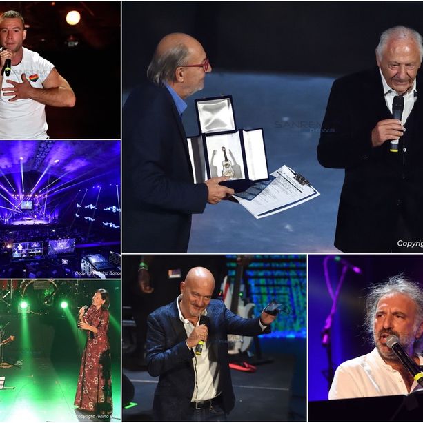 Il 44° Premio Tenco si chiude con l’omaggio alla leggenda Mogol, standing ovation all’Ariston (Foto)